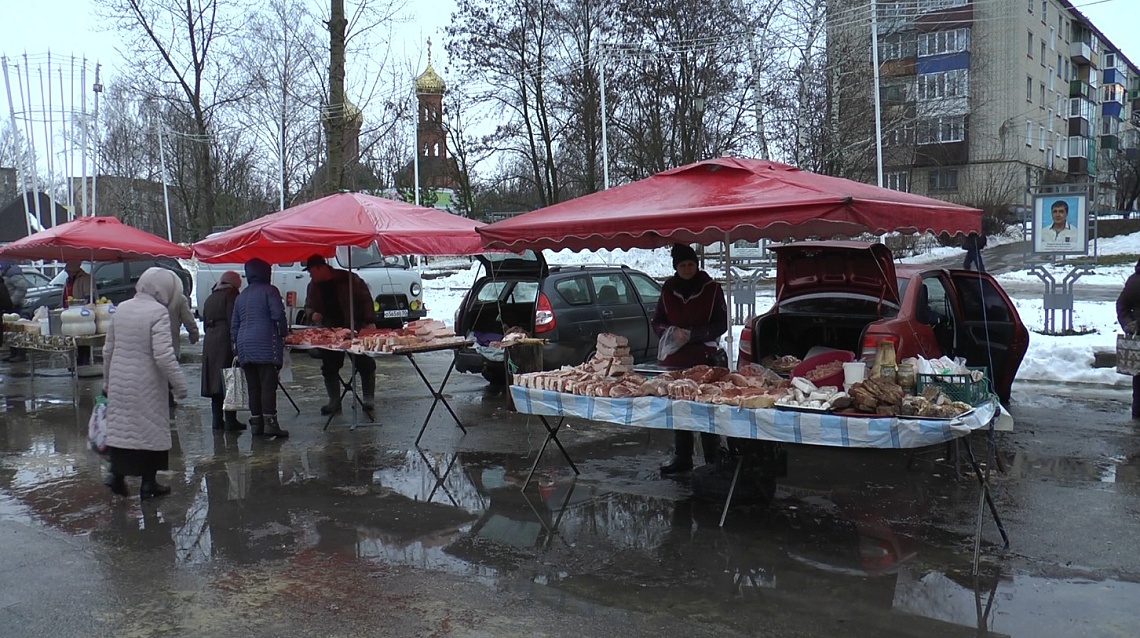 В Каменке состоялась традиционная предновогодняя ярмарка